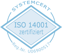 ISO 14001 zertifiziert