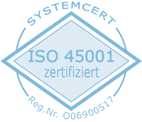 ISO 45001 zertifiziert
